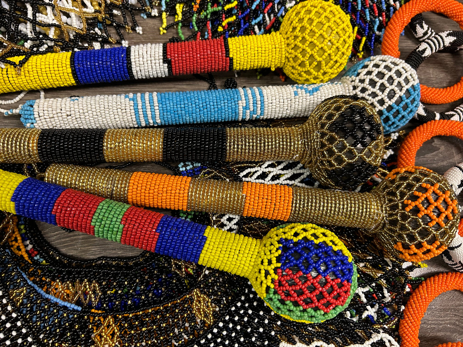 African Wire Beaded Craftwork