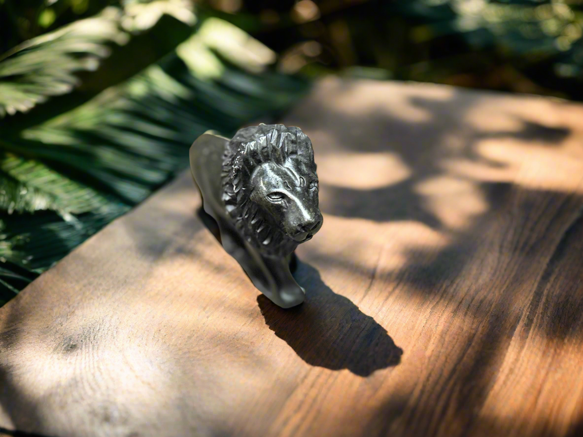 African Stone Crafted Lion