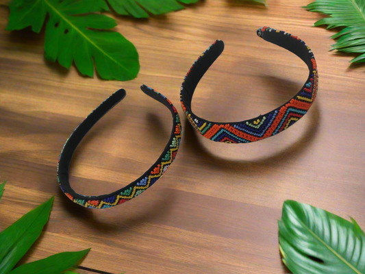 African Beaded Headband