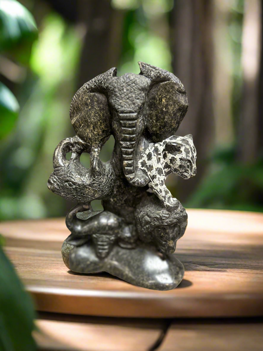 African Stone Crafted Big 5 Animal