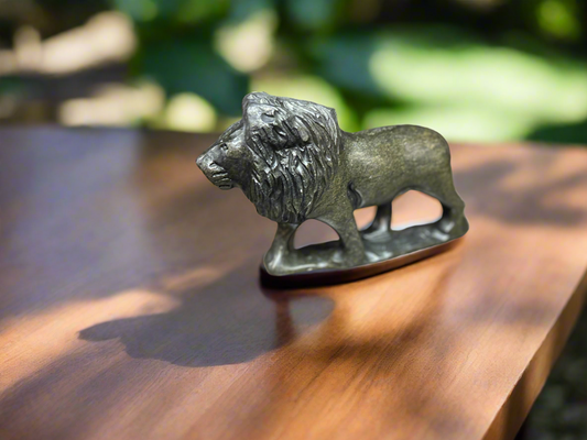 African Stone Crafted Lion