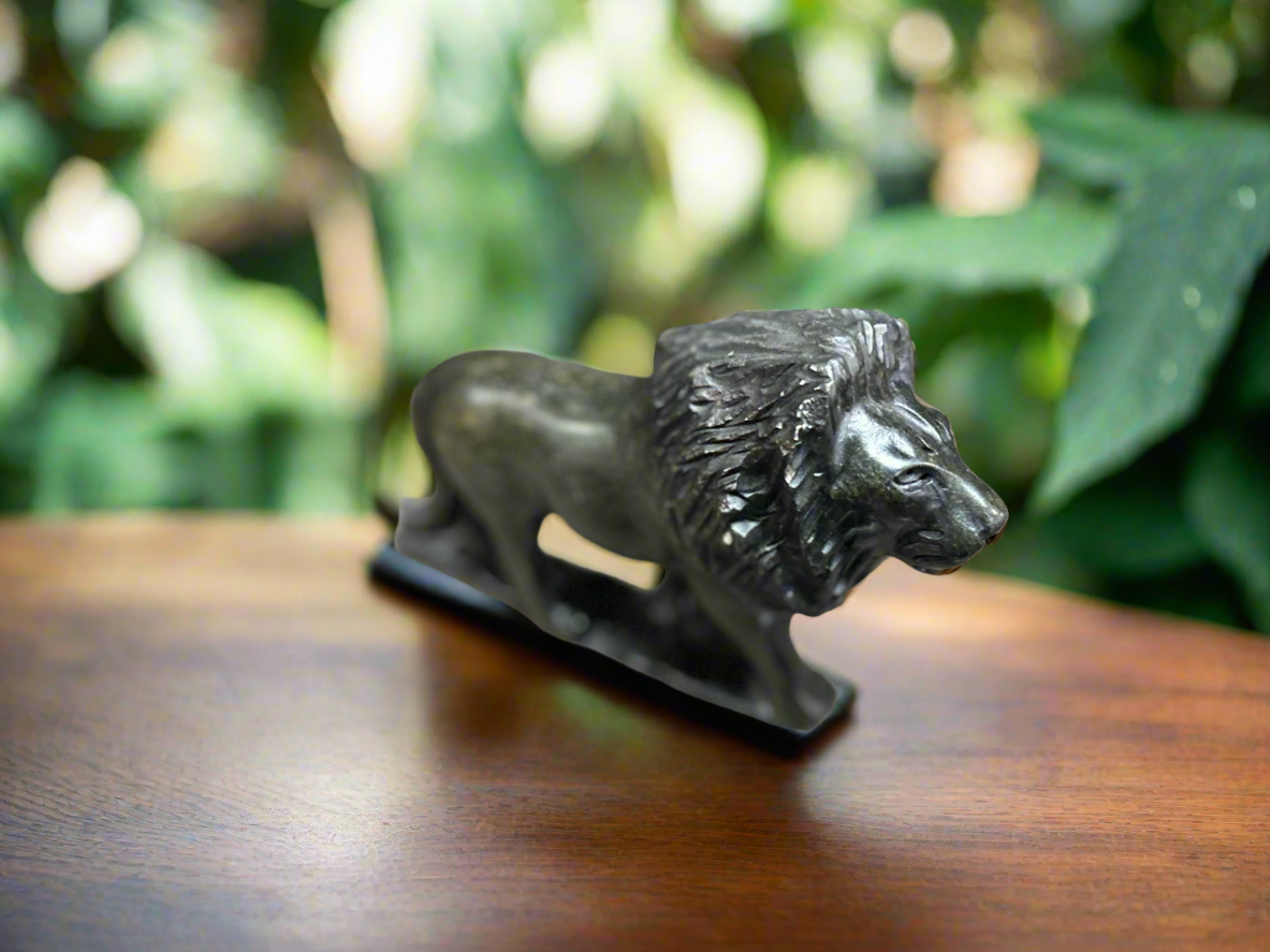 African Stone Crafted Lion